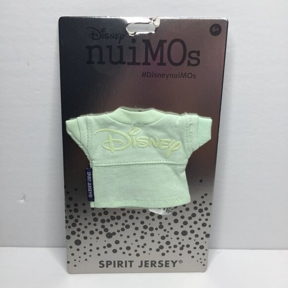 Disney Nuimos Accessory Mint Green Spirit Jersey Sweater Crew Neck Disney Parks - Picture 2 of 6